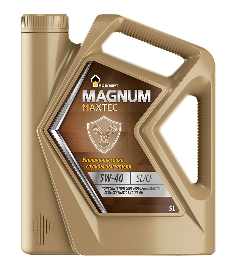 Rosneft Magnum Maxtec 5W-40 (SL/CF) п/синт 5л