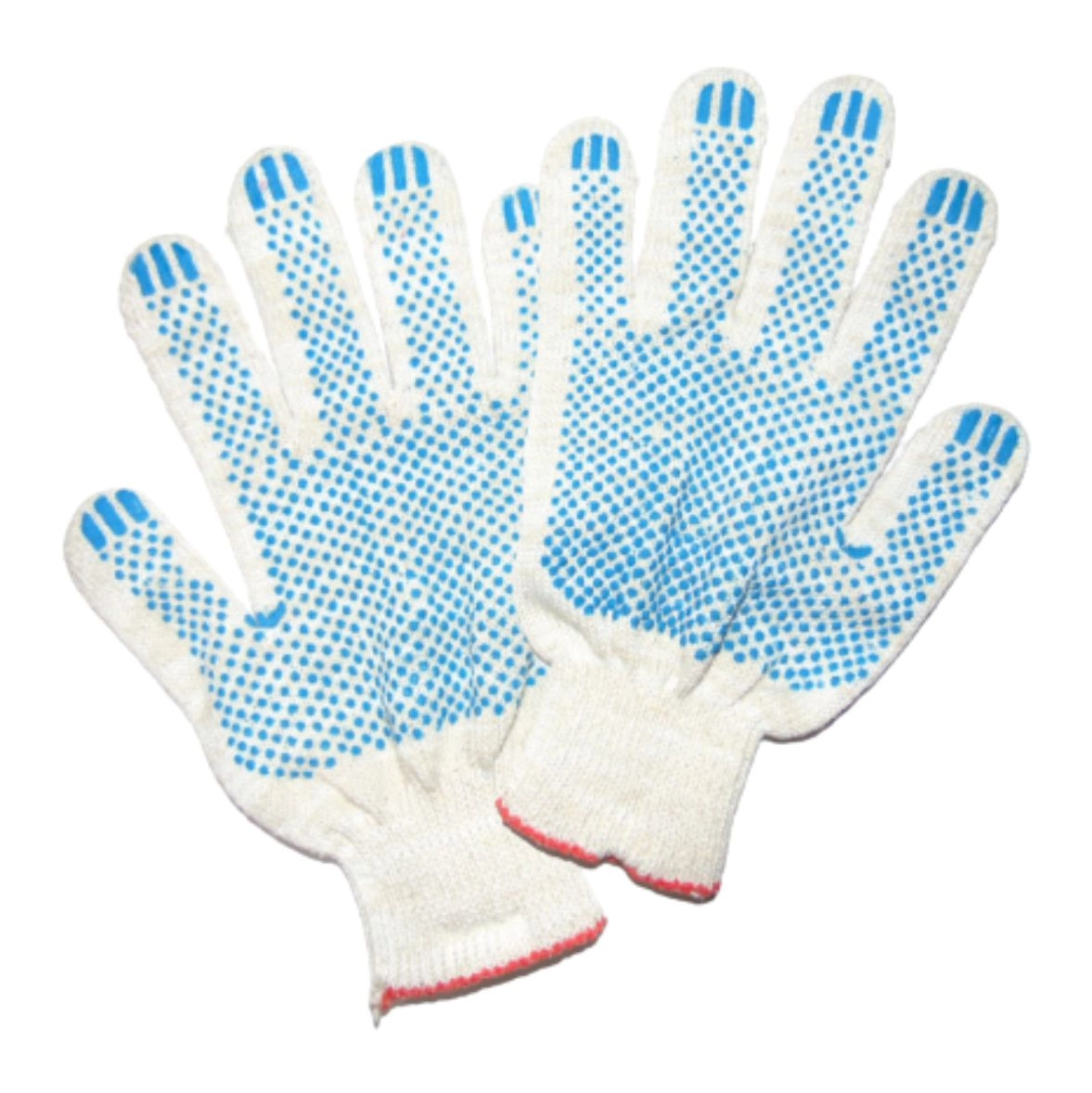 Перчатки ПВХ 4 нити 10 класс белые ДЕШЕВЫЕ 10 пар