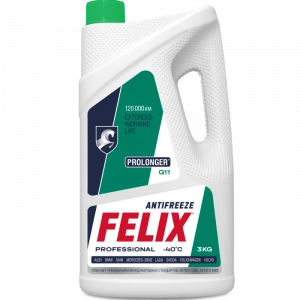 Антифриз Felix Prolonger G11 (зеленый) 3кг