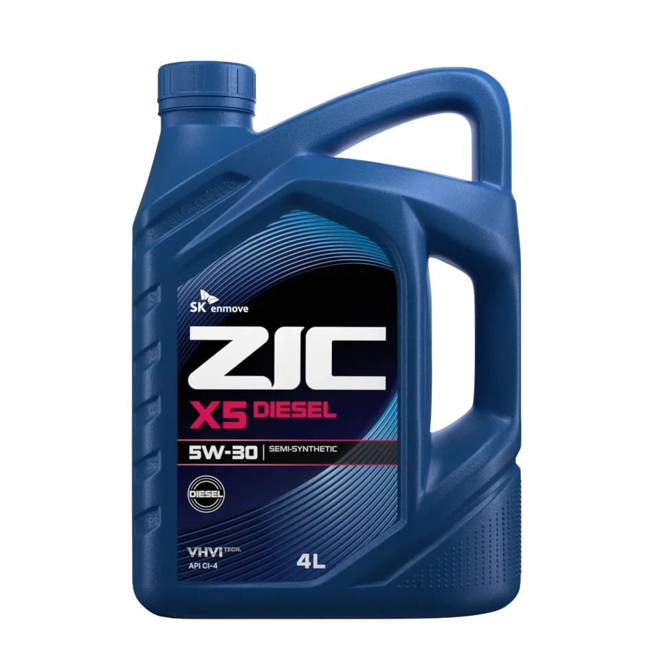 ZIC X5 Diesel 5W-30 (CI-4 | SL) п/синт 4л