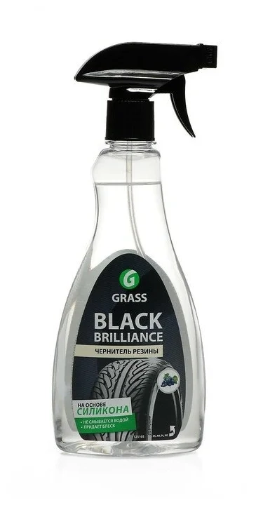 Grass Black Brilliance Полироль для шин (тригер) 600мл