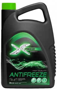 Антифриз X-Freeze Green -40*С (зеленый) 3кг