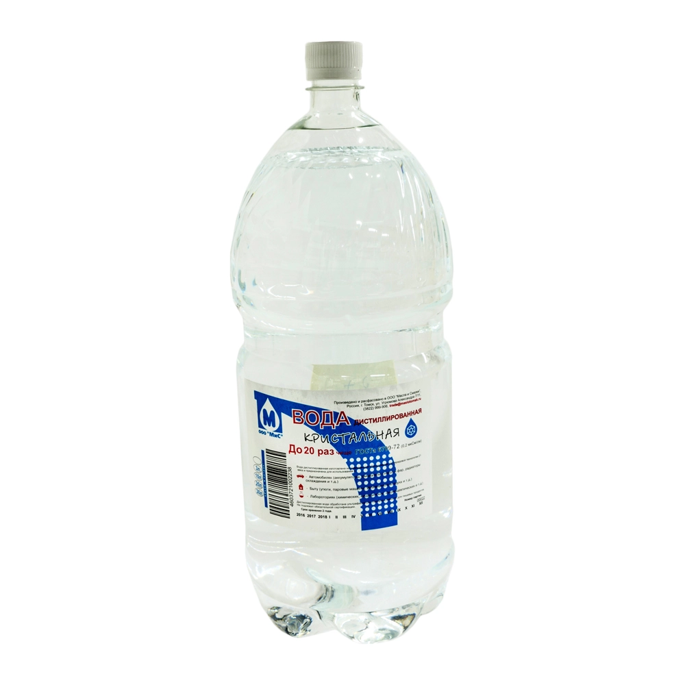 Дистиллированная вода п/эт 3л