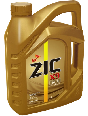 ZIC X9 5W-30 (SL/CF | A3/B4 | 502/505 | 229.5 | GM-LL-B-025) синт 4л