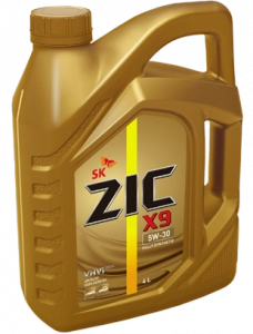 ZIC X9 5W-30 (SL/CF | A3/B4 | 502/505 | 229.5 | GM-LL-B-025) синт 4л