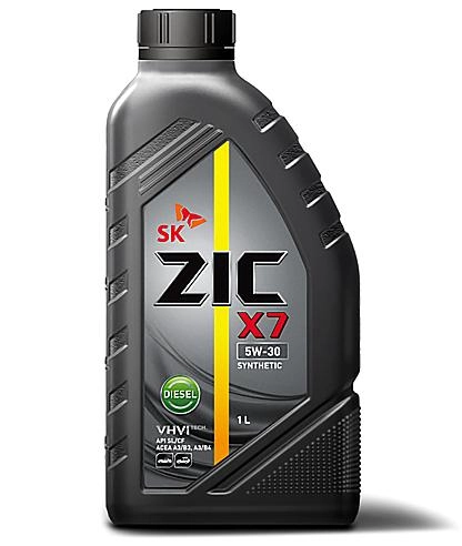 ZIC X7 Diesel 5W-30 (CF/SL | A3/B4 | 502/505 | GM-LL-A-025) синт 1л