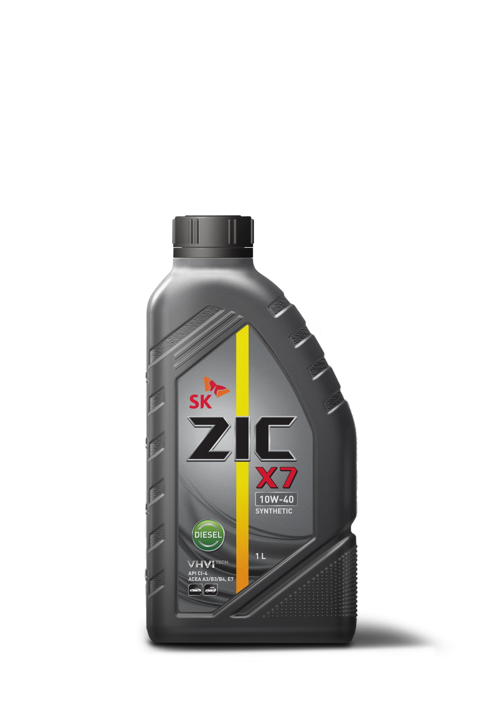 ZIC X7 Diesel 10W-40 (CI-4/SL | E7 | 228.3) синт 1л