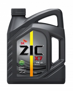 ZIC X7 Diesel 10W-40 (CI-4/SL | E7 | 228.3) синт 4л