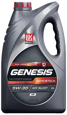 ЛУКОЙЛ Genesis Armortech HK 5W-30 (SL/CF | A3/B4) синт 4л