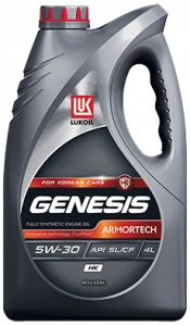 ЛУКОЙЛ Genesis Armortech HK 5W-30 (SL/CF | A3/B4) синт 4л