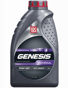 ЛУКОЙЛ Genesis Universal 5W-40 (SN/CF | A3/B4 | 502/505 | 229.3) п/синт 1л