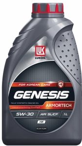 ЛУКОЙЛ Genesis Armortech HK 5W-30 (SL/CF | A3/B4) синт 1л