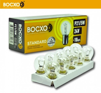 А/цок    24V 21/5W BAY15d (габариты, поворот)                    BOCXOD